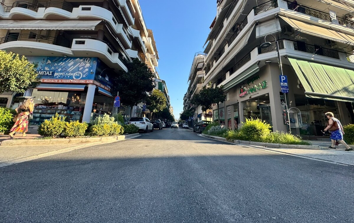 Στην κυκλοφορία η οδός Παναγούλη στη Λάρισα